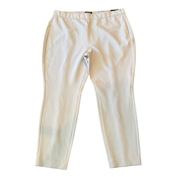 NWT Express High Waisted Light Grey Skinny Trouser Size XL - Picture 2 of 9